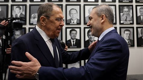Dışişleri Bakanı Fidan, Rus mevkidaşı Lavrov ile görüştü